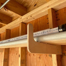 Stud Mounted Shed Storage Organizer