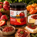 SALE CLOSE DATED | Strawbanero Pepper Spread | 9 oz | Gluten Free | Chili Dawg's Foods of Fire