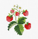 Strawberries B015L Counted Cross-Stitch Kit