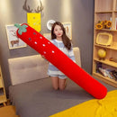 Strawberry decorbites cylindrical soft pregnancy sleep pillow bedroom