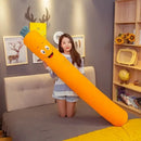 Strawberry decorbites cylindrical soft pregnancy sleep pillow bedroom