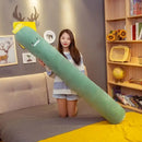 Strawberry decorbites cylindrical soft pregnancy sleep pillow bedroom