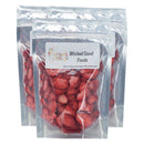 Freeze Dried Strawberries | Pack of 3 | 1 oz | Wicked Good Foods