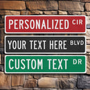 Street Sign Metal Sign