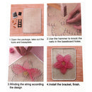 String Art Kit by Wizardi F07-M12-6-DHACE13247