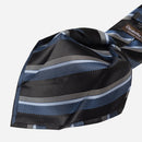 Corso - Silk Jacquard Tie - Black & Blue