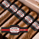 Stripes 50th Birthday Cigar Bands