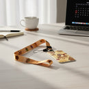 Student ID Badge Holder with Capybara Design and Lanyard