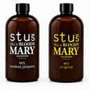Bloody Mary Concentrate Bundle | Original and Smoked Jalapeno | 16 oz | Stus Bloody Mary, Inc.