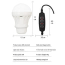 Stunning Color LED Bulb with 5V Mobile Power for Powerful Lighting