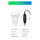 Stunning Color LED Bulb with 5V Mobile Power for Powerful Lighting