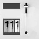 Stylish Wall Lamp for Bedroom with LED Rotating Design