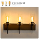 Stylish Wall Light Living Room with Elegant Black and Wood Finish