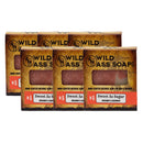 Tallow Bar Soap | Sweet As Sugar Scent | Pack of 6 | 4.5 oz | Palm Oil & Paraben Free | Wild Ass Soap Co