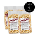 Sugar Cookie Dough Popcorn | Pack of 4 | 7 oz | HR Poppin' Snacks
