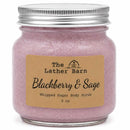 Whipped Sugar Body Scrub | Blackberry & Sage | 8 oz | The Lather Barn