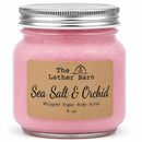 Whipped Sugar Body Scrub | Sea Salt & Orchid | 8 oz | The Lather Barn