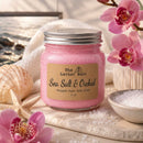 Whipped Sugar Body Scrub | Sea Salt & Orchid | 8 oz | The Lather Barn