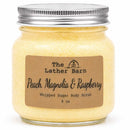 Whipped Sugar Body Scrub | Peach, Magnolia & Raspberry | 8 oz | The Lather Barn