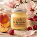 Whipped Sugar Body Scrub | Peach, Magnolia & Raspberry | 8 oz | The Lather Barn