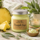 Whipped Sugar Body Scrub | Pineapple Sage | 8 oz | The Lather Barn