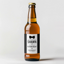 Suit Up Groomsman Beer Label