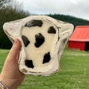 Paradise Pear Mini Cow Head Dough Bowl