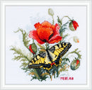 Summer Meadow K-206 Counted Cross-Stitch Kit
