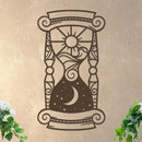 Sun and Moon Hourglass Sign