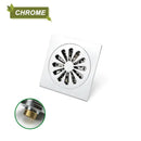 DecorBites™ Brass Square Shower Floor Drain for Kitchen and Bathroom, Insect-proof and Odor-proof