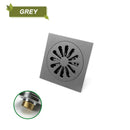 DecorBites™ Brass Square Shower Floor Drain for Kitchen and Bathroom, Insect-proof and Odor-proof
