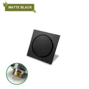 DecorBites™ Brass Square Shower Floor Drain for Kitchen and Bathroom, Insect-proof and Odor-proof