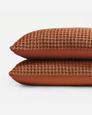 Snug Waffle + Bamboo Viscose Sham Set