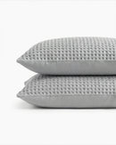 Snug Waffle + Bamboo Viscose Sham Set