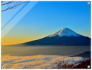 Sunrise Mt. Fuji Print Metal Wall Art – Japan Mountain Scenic Travel Decor