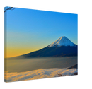 Sunrise Mt. Fuji Print Metal Wall Art – Japan Mountain Scenic Travel Decor