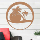 Sunset Palms Sign