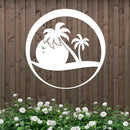 Sunset Palms Sign