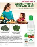 NOW AVAILABLE SunSmile Fruit & Vegetable Rinse, by Sunrider