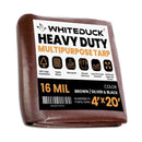 Super Heavy Duty Poly Tarp Cover Thick 16 Mil, 8 oz