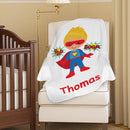 Personalized Superhero Name Blanket