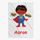 Personalized Superhero Name Blanket