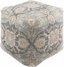 Sollenau Pale Blue Pouf