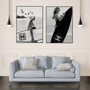 Surfboard Wall Art Teen Decor