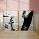 Surfboard Wall Art Teen Decor