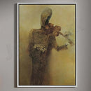 Surreal gothic decorbites beksinski prints living room framed wall art