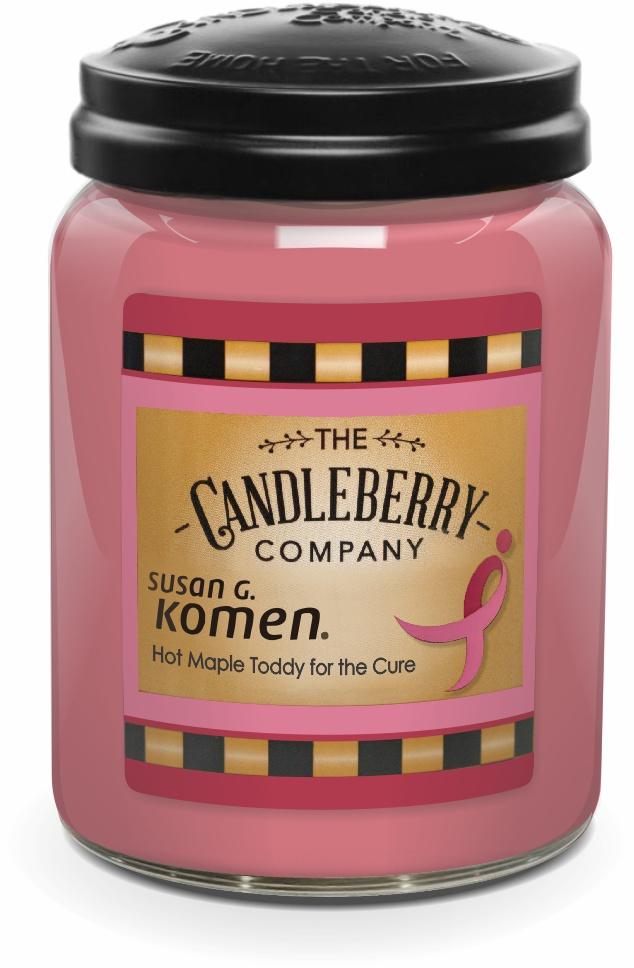 Susan G. Komen, Large Jar Candle (Collective)