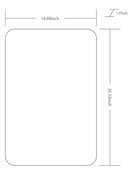 Sustinente White Carved Mirror