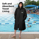 Waterproof Swim Parka (Navy Blue)