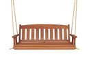 Amish Casual 5 Foot Cedar Stain Mission Porch Swing